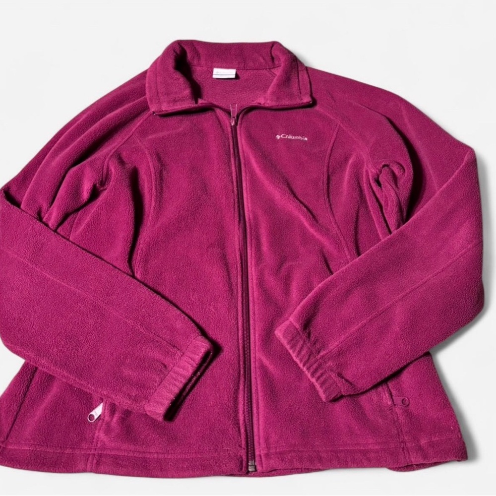 Columbia Women's Purple Fleece Jacket